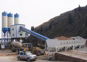 Wholesale Automatic Ready Mix Concrete Plant With Cement Silo 4500L Charging Volume from china suppliers