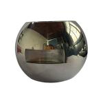 Silver DN25 Stainless Steel 316L Floating Straight Through Valve Ball with