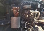 265KW 8CBM Used Concrete Mixer Truck , ISUZU 6x4 Truck CXZ51L Durable