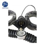Customized High End 7 Pin Rear View Camera Trailer Cable Connector