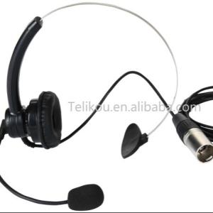 Wholesale Super Lightweight Telikou Single Ear Headset For Broadcast Equipment NE-11 from china suppliers
