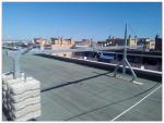 7.5 meters 800kg India steel suspended rope platform for building maintenance