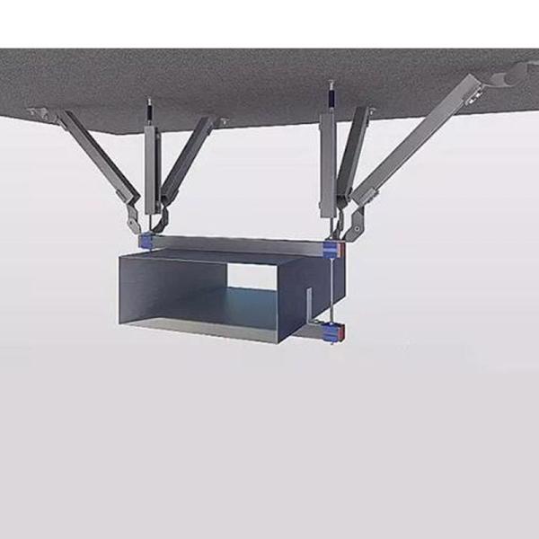 10 Feet Seismic Support For Cable Tray Adjustable 12-24 Spacing 2 Inches Height