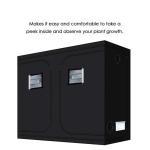 Dark Grow Rooms XL 4'X8′ Hydroponic Indoor Led Grow Kit