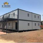 Mobile Flat Pack Prefab House Easy Install Waterproof Heat Resistant