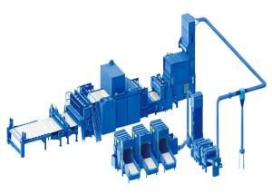 Wholesale 500gsm Thermal Bonding Shoddy Nonwoven Felt Making Machine from china suppliers
