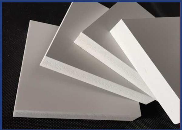 Quality 4 x 8 Ft Waterproof High Density PVC Foam Sheet Lightweight Silk Screen Printing for sale