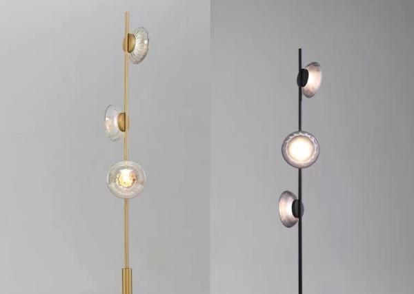Elegant Home Decor Modern Gold Color Metal Classic LED Floor Lamp For Living