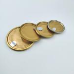 High Temperature 23mm Aluminum Peel Off Lids Easy Open Covers