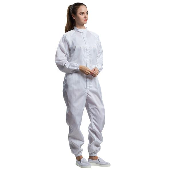 Breathable Anti Static Garments Soft Skin-Friendly Clean Room Suit