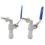 30-Day Return Policy DN15 Stainless Steel Ball Tap Valve with Male Thread Pipe