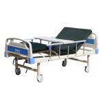 CE Double Crane Manual Medical Beds Multifunctional Medicare Adjustable Beds For