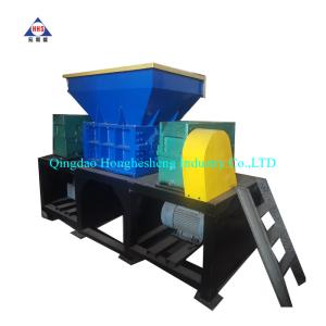Wholesale Scrap Recycling Double Shaft Shredder Machine For Waste Wood Tires Bicycle from china suppliers