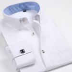 Machine Washable Custom Logo Shirts Personalized Business Shirts Long Sleeve