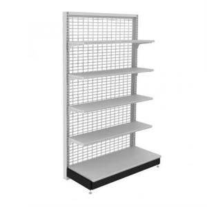 Wholesale Metal Retail Store Display Stand Metal Wire Mesh Grid Display Shelving Rack from china suppliers
