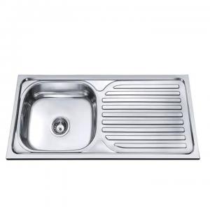 China Narrow Kitchen Stainless Steel Utility Sink Undermount Double Bowl on sale