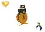 Heavy Equipment Hydraulic Attachment Q345B Alloy Steel Grapple Buckets for