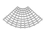 Silver Medical Maxillofacial Implants Surgical Titanium Mesh Craniofacial Mini
