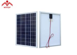 Wholesale Tempered Glass 25W Polycrystalline Solar Panel ECO Friendly Alu Minum Alloy from china suppliers