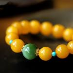 Natural Amber European Bracelet Design Yellow Amber Bracelet Amber With