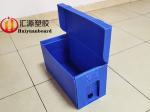 Blue Non Toxic Lightweight Corrugated Plastic Nuc Box