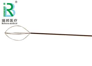 Wholesale Blue White Zero Tip Nitinol Stone Basket , Retrieval Kidney Stone Basket from china suppliers