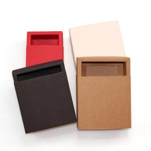 Wholesale kraft paper soap bar box drawer packaging paper boxes wholesale from china suppliers
