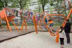 Weatherproof AISI316 Architectural Cable Mesh For Children Playground Tower