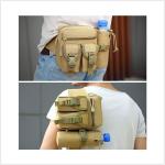 Tactical Waist Bag Military Fanny Pack, Utility Belt With Water Bottle Holder,