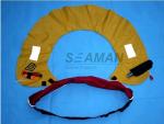 Inflatable Lifebuoy Ring 110N Buoyancy Personal Flotation Device Water Rescue