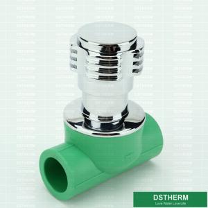 Wholesale Concealed Stop Valve PPR Pipe Fittings Injection Smooth Surface from china suppliers