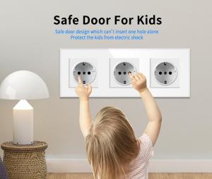 Wholesale Offices Homes Electrical Wall Socket Round Box Wall Mounted Socket from china suppliers