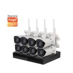 4/8 Channel Security Smart Home 1080P NVR Wireless CCTV Camera System With