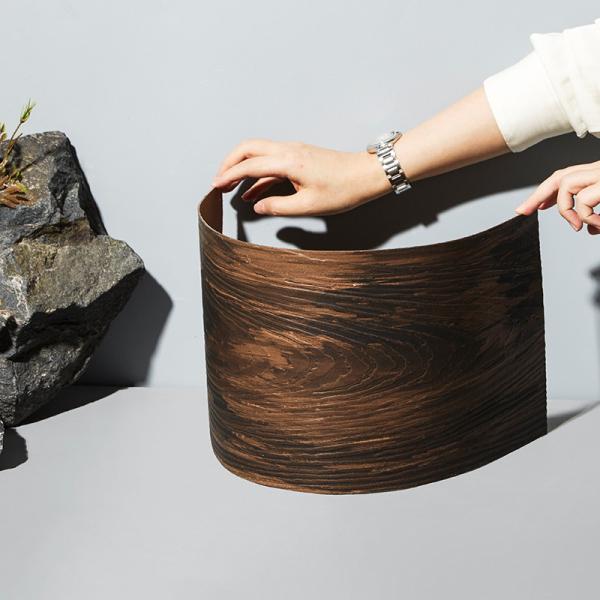 Outside Ceramic Imitate Wood Surface Flexible Wall Tiles Building Decorative