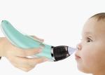 Electric Automatic Nose Cleaner Baby Nasal Aspirator 2 Sizes of Silicone Tips