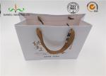 Twisted Handle Kraft Paper Cardboard Shopping Bags For Promotion And Gift