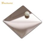 Mirror Finish Decorative Stainless Steel Sheet 4x8 0.65mm Thickness