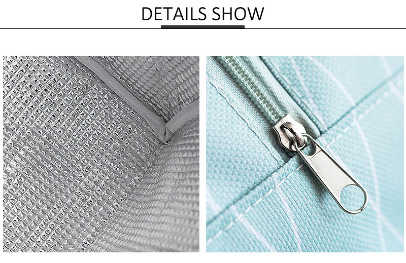 ODM Water Resistant D14cm Insulated Lunch Tote For Women