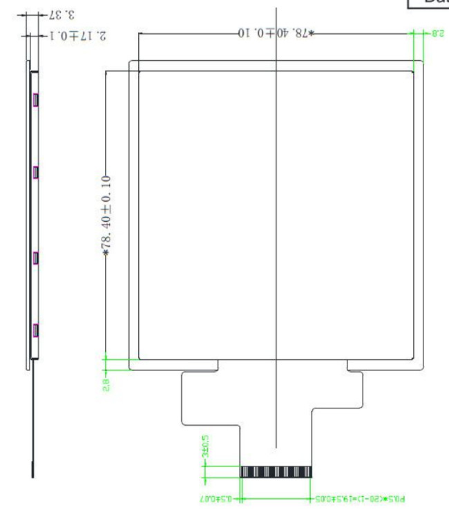 Factory Supply 4 Inch TFT LCD Display Panel 320x320 Square Type MCU&SPI Interface With CTP