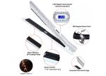 Luxurious Crystal Bling Hair Straightener Rhinestone Shine with Ceramic Flat