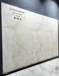 Decorative Exterior Wall Glazed Polished Porcelain Tile 900x1800x9mm For Dining