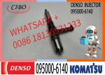 Neutral New Fuel Injector 095000-6140 6261-11-3200 For Komatsu PC800-8 Excavator