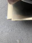 Champagne Gold Stainless Steel Sheet Cut To Size Hairline Surface With PVC Film