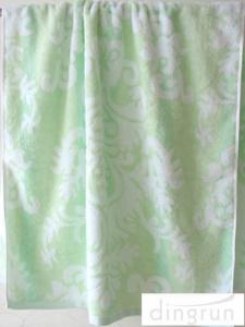 Wholesale Adults Long Bath Towels Blue , Personalised Swimming Towel Fade Resistant from china suppliers