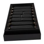 Ring Organizer Jewelry Display Box Cardboard Material Many Slots Easy To Carry