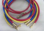 Polyester Fiber Spiral Hose Pipe , Yellow Jacket Refrigerant Hoses