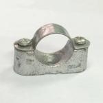 Hot Galvanized 25mm Metal Conduit Saddles Alkali Resistance Bending Process