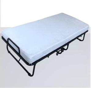 Wholesale Black Simple Luxury King Bed Design Set Furniture Iron Rollaway Bed for Limited Space from china suppliers