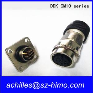 Wholesale high quality DDK CM10-SP-10S-S(D6) straight plug 10pin male and female circular connector from china suppliers