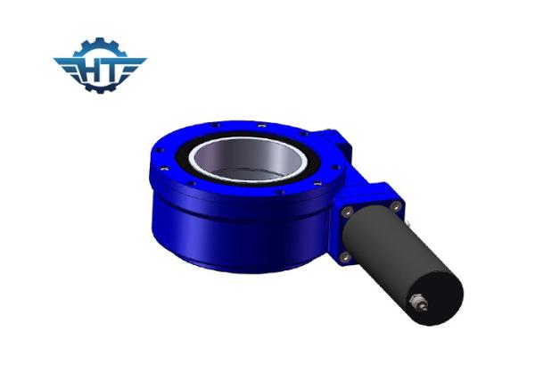 5 Inch 40% Transmission Efficiency Worm Gear Slew Drive With Hydraulic Motor For